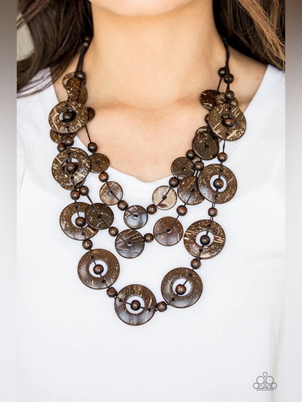 ❤️‍🔥5/$25❤️‍🔥 Catalina Coastin Brown Necklace